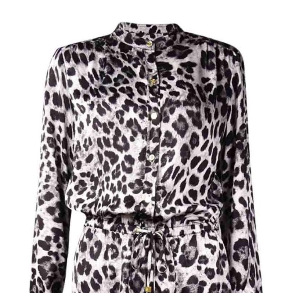 Michael Kors Grey Leapord Romper